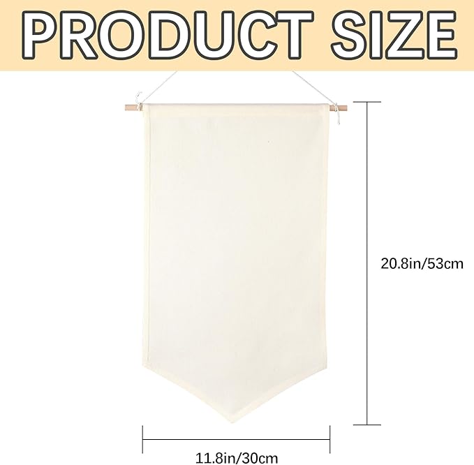 3 PCS Canvas Banners Wall Hanging Brooch Jewelry Storage Case Stand Enamel Pin Display, Sublimation blank Banner,Holder Earrings Necklace Pin Collection Organizer