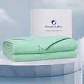Dream Valley® Outlast® Deepsleep Cooling Comforter, Full/Queen Size, NASA-Grade Space Technology Cooling Blanket for Hot Sleepers Night Sweats, Q-Max > 0.45 Aerocool™ Breathable, Mint Macaron, 90"x90"