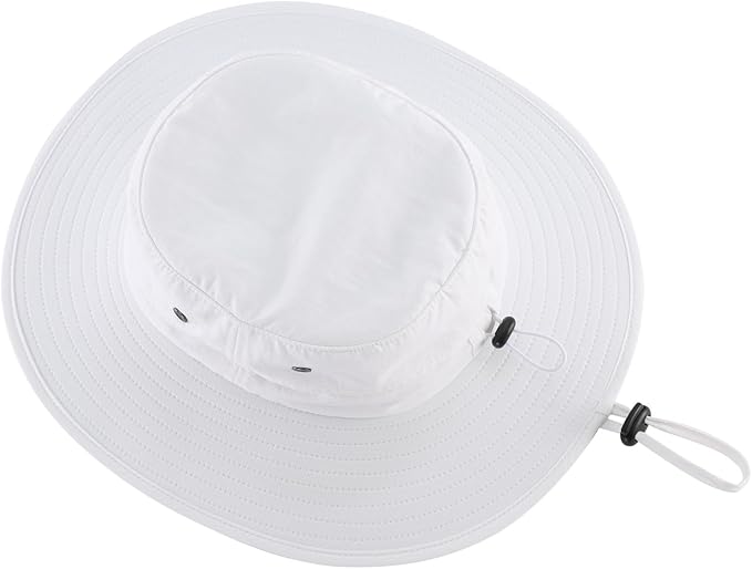 Home Prefer UPF50+ Mens Sun Hat Wide Brim Fishing Hat Sun Protection Beach Gardening Bucket Hat for Men Women