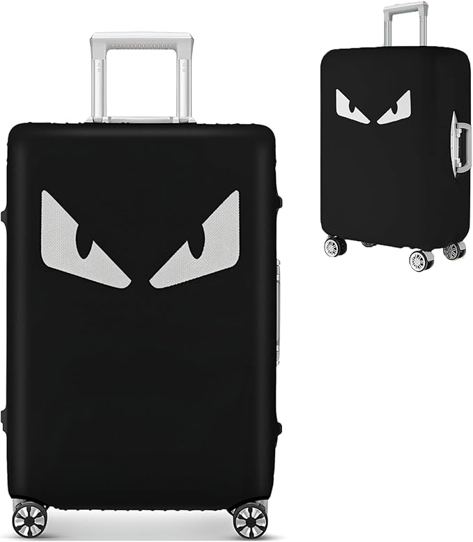Luggage Covers For Suitcase Tsa Approved, Washable Suitcase Cover Elastic Luggage Protector Scratch Resistant Suitcase Cover For 23-25 Inch Wheeled Luggage(Eye-24 inch)