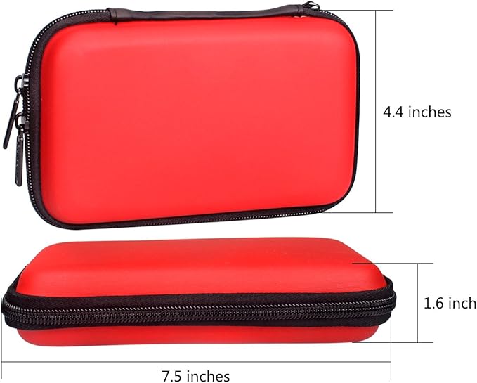 Aprince Digital Gadget Case Waterproof Memory Card Case, Designed for External Hard Drive,USB Flash Drives,Power Banks - Best for Traveling