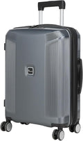 20 Inch Lightweight Expandable Carry On Luggage, PC Hardside Suitcase with Spinner Wheels & TSA Lock, Carry-on 20-Inch, Gray