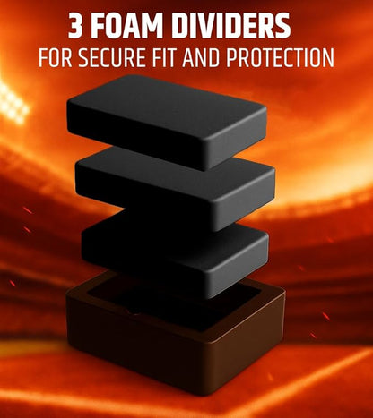 Graded Card Storage Box, Top Loaders Storage Case, Sports Trading Card Box, Cards Slab Case PSA MTG CSG SGC One Touch Magnetic Card Holder, Waterproof Carrying Collector Boxes