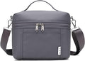 NOL Natural Organic Lifestyle Insulated Lunch Bags for Women Cooler Bag Lightweight Nylon Waterproof Lunch Box For Work