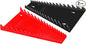 ERNST 16-Tool Wrench Trays, Standard Red and Reverse Black (8531)