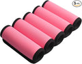 Neoprene Luggage Handle Wraps for Traveling Bright Color Luggage Tags|Handle Wraps|Handle Covers (Light Pink)