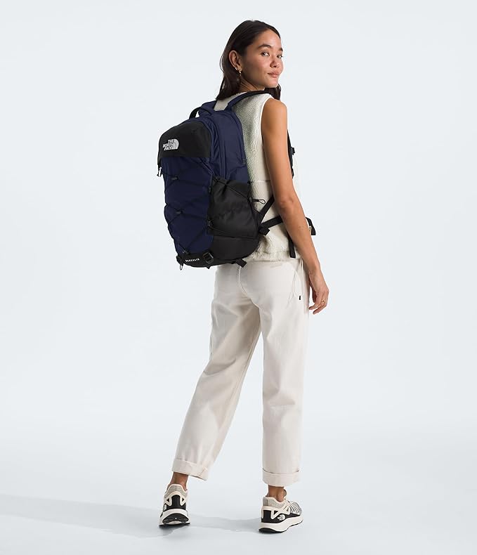 THE NORTH FACE Borealis Commuter Laptop Backpack | Water Repellent Finish, 16" Laptop Sleeve, Large Main Compartment for Everyday Carry, TNF Navy/TNF Black-NPF, One Size