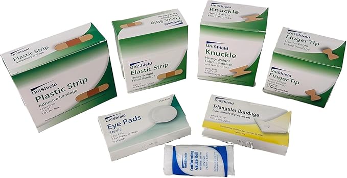 Class-A First Aid Refills Medication Without Cabinet | Essential Medications for Emergency Preparedness | Ensuring Long-Lasting Reliability | Exceeds OSHA/Ansi Z308.1 2015, Over 900 PCS