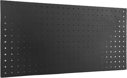 Fydun Metal Pegboard Wall Panels Steel Modular Peg Board Organizer Garage Workbench