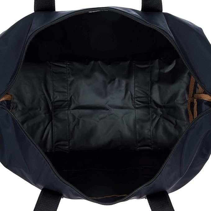 Bric's X-Bag/X-Travel 2.0 Folding Duffel Bag - 18" Carry On and Overnight Travel Bag - Navy