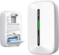 Jemay Plug in Carbon Monoxide Detector,10 Year Battery CO Alarm Detectors with Test-Button & Breathing Light, Portable AC Power CO Monitor Detectors for Home/Hotel, Just Plug & Play, 1 Pack
