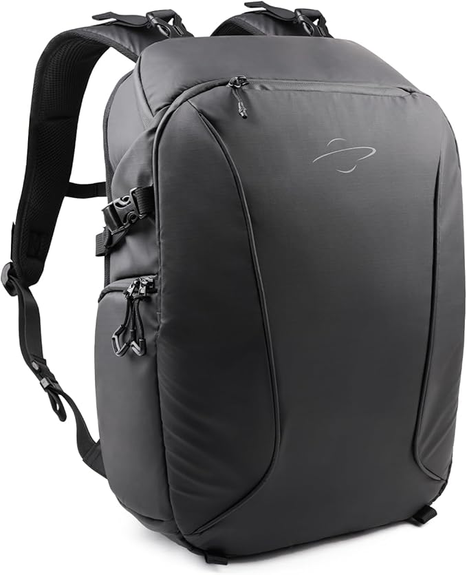 Besnfoto Camera Backpack for Photographer Expandable Waterproof Camera Bag for DSLR/SLR/Mirrorless/Drones Fit up to 16'' Laptop with Tripod Holder and Rain Cover