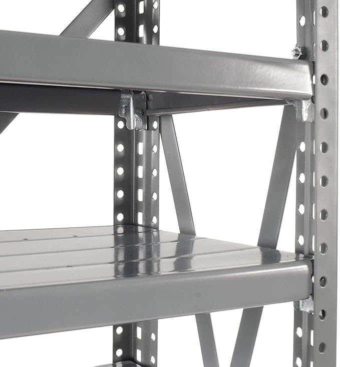 Global Industrial 13 Shelf Steel Shelving with (72) 4" H Plastic Shelf Bins, Blue, 36x12x72