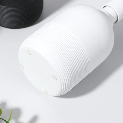 White Soap Lotion Dispenser with A Spare Pump,Liquid Hand Soap Dispenser Sets for Bathroom Countertop,2pcs/Set Soap Dispenser for Kitchen