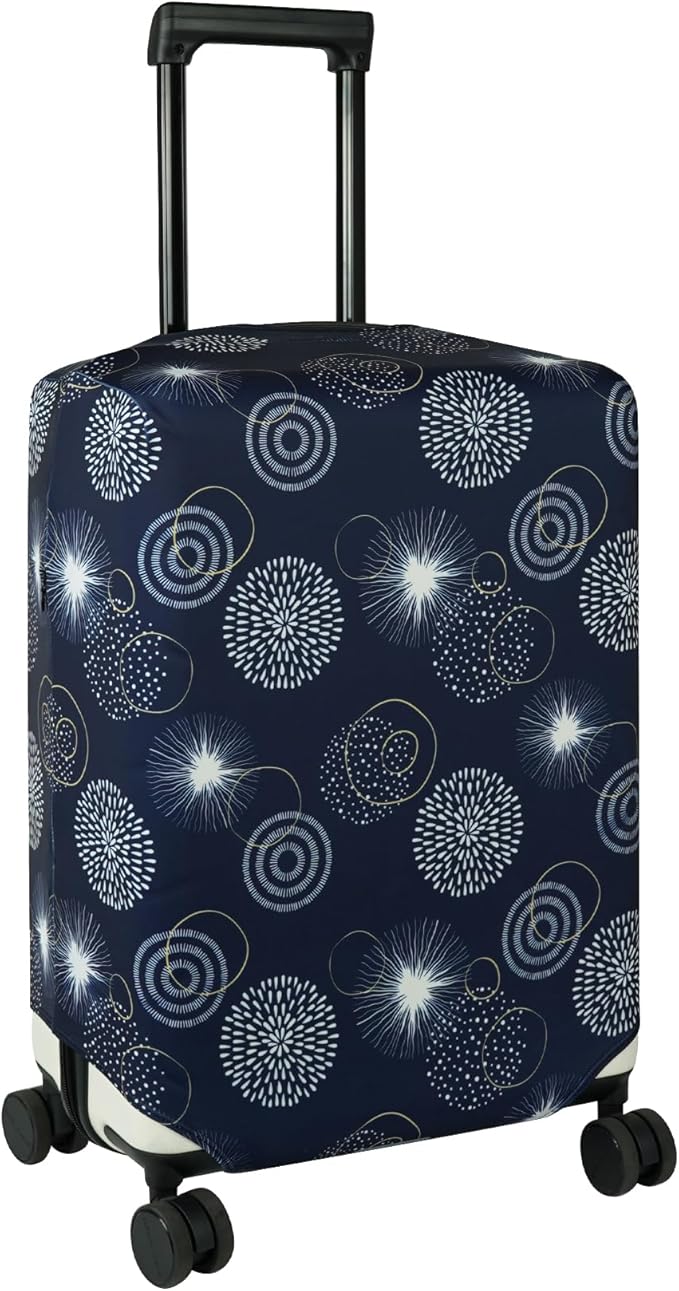 HYPER VENTURE Washable Luggage Cover - Fashion Suitcase Protector Fits 31-32 Inch Luggage (Sparkler, XL)