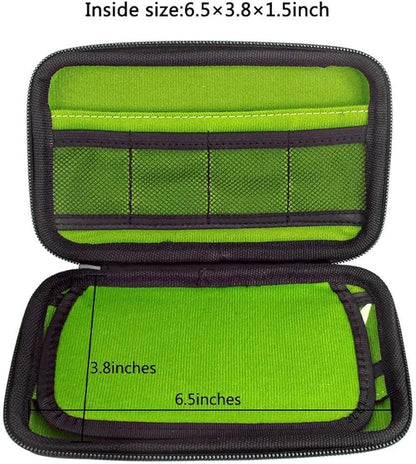 Aprince Digital Gadget Case Waterproof Memory Card Case,Designed for External Hard Drive,USB Flash Drives,Power Banks - Best for Traveling