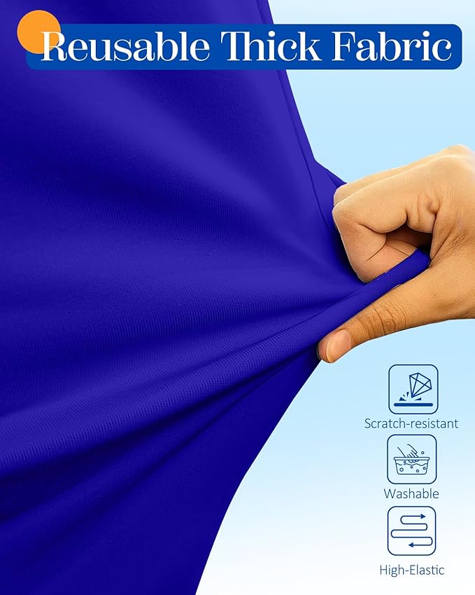 Slohif Luggage Cover for Suitcase Tsa Approved Protector - Luggage Sleeve Suit Case Cover Travel Stretch Large Baggage Case Protective Washable Fit 30-32 Inch Blue