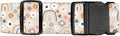 Luggage Straps for Suitcases Travel Belt Accessories, Cute Suitcase Strap, Adjustable Luggage Belt Strap, Heavy Duty with Quick-Release Buckle Luggage Strap Pink Cute Boho Rainbows