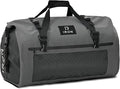 IRON JIA'S Motorcycle Dry Bag - Waterproof Duffle & Luggage Tail Bag Saddle Bags with Roll Top Closure, Shoulder Straps, Inner Pocket and Mesh Pocket (Grey, 50L)