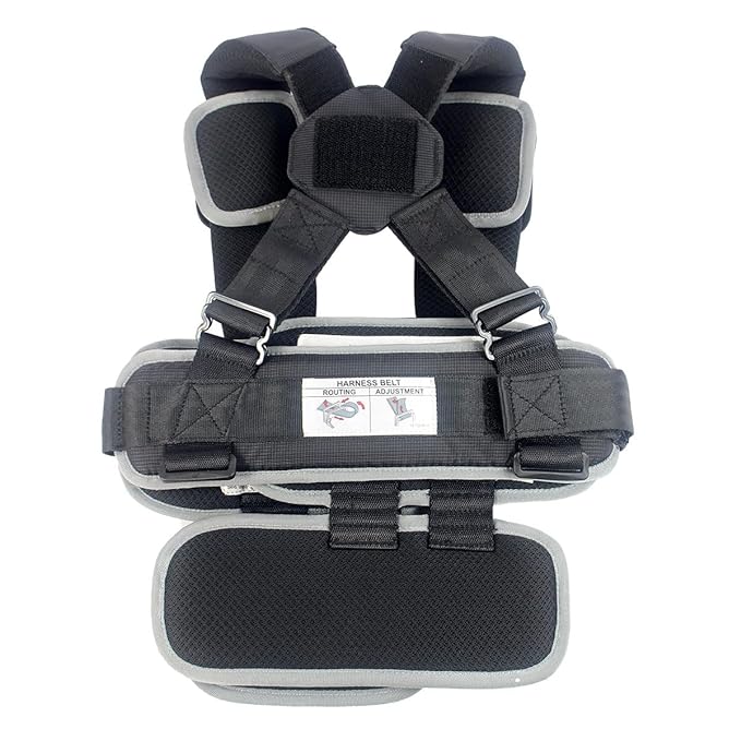 Large Black, Lightweight, Compact, Portable Car Seat - Perfect for Travel and Everyday Child Safety