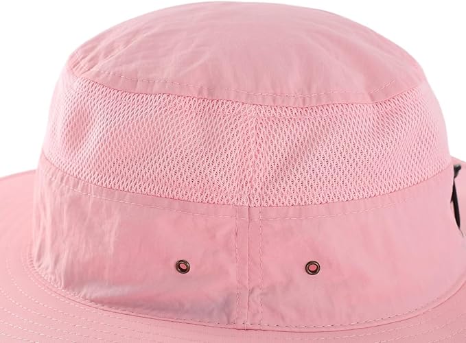 Home Prefer UPF 50+ Men's Sun Hat Wide Brim Bucket Hat UV Protection Hat for Mens Womens Beach Safari Gardening Golf Fishing