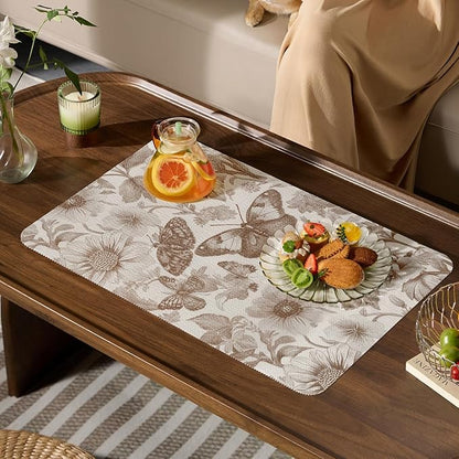 Drawer and Shelf Liner for Kitchen Cabinets,Non-Adhesive Cabinet Liner,Non Slip Waterproof Drawer Liner,Easy to Clean Strong Grip Kitchen Liner for Cupboard,Dresser,Shelves,(12In x 16.4FT)