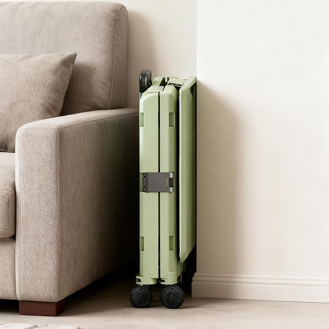 Heavy Duty Rolling Cart for Stairs：Collapsible Utility Crate with Wheels & Handle Foldable Tote Box for Toolbox Trade Show Supplies Teachers TODAYGO Mobile Storage Cart with Lid