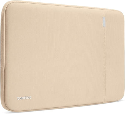tomtoc 360° Protective Laptop Sleeve for 14-inch MacBook Pro M5/M4/M3/M2/M1 Pro/Max A3434 A3112 A3401 A3185 A2992 A2918 2025-2021, Water-Resistant Case Bag with Accessory Pocket for 13.8Surface Laptop