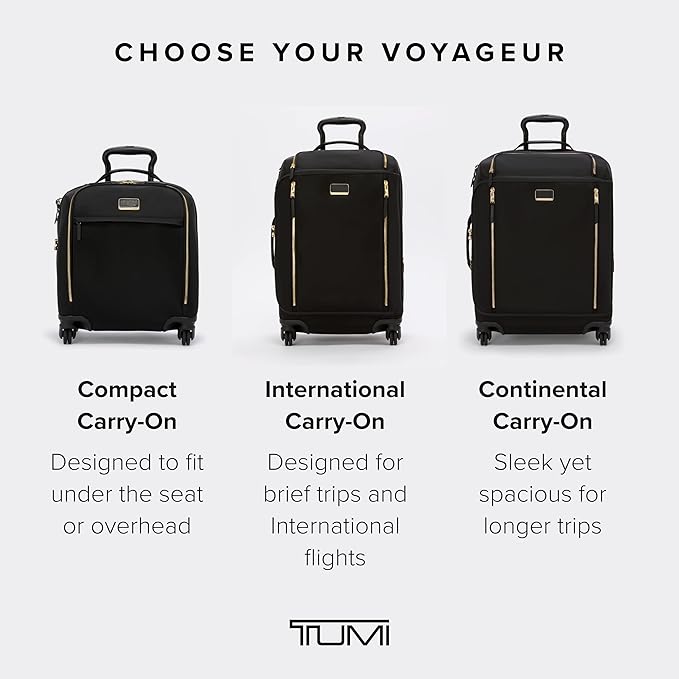 TUMI - Voyageur Leger 4 Wheeled Luggage - Women's Lightweight and Spacious, Sleek Silhouette, Durable Premium Suitcase - 21.8" International Expandable Carry-On, Wine