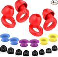 Ear Plugs for Sleeping Noise Cancelling -30dB, 2-Pack Reusable Soft Noise Reduction Ear Plugs for Sleep, Travel,Deep Focus, Hearing Protection,Concert with Carrying Case(Red*2)