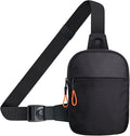 MJNUONE Mini Sling Bag for Men Outdoor Lightweight Small Crossbody Bag Women Casual Daily Bag Waterproof Chest Bag for Travel