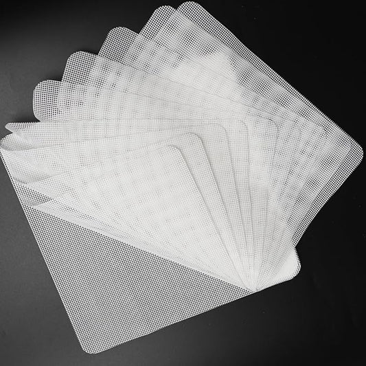 Mesh Silicone Dehydrator Sheets, 15.5x15.5 in 10 Pcs/Sets for Food Dehydrator & Freeze Dryer (15.5x15.5 INCH Mesh Silicone Dehtdrator Sheet)