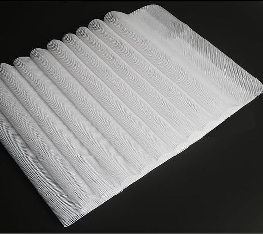 Mesh Silicone Dehydrator Sheets, 10x11 in 10 Pcs/Sets for Food Dehydrator & Freeze Dryer (10x11 INCH Mesh Silicone Dehtdrator Sheet)