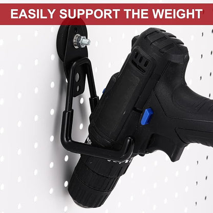 Landhoow Large Magnetic Hooks Heavy Duty Garage Magnet Hooks Strong Storage Utility Magnetic Hangers with Anti Slip Rubber Coating for Indoor and Outdoor Hanging(Black,26 Pcs)