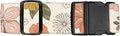 Luggage Straps for Suitcases Travel Belt Accessories, Cute Suitcase Strap, Adjustable Luggage Belt Strap, Heavy Duty with Quick-Release Buckle Luggage Strap Retro Boho Flowers