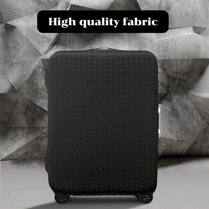 7-mi Travel Luggage Cover Protector, Washable Suitcase Protector Anti-scratch Spandex Baggage Covers Fits 19-21 Inch Luggage