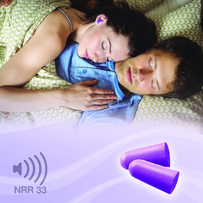 MOLDEX Ultra Soft Foam Earplugs 40 Pairs Comfortable Earplugs for Sleeping Noise Cancelling Snoring Work Travel Sleeping Studying Shooting Concerts 33db Highest NRR – Made in USA