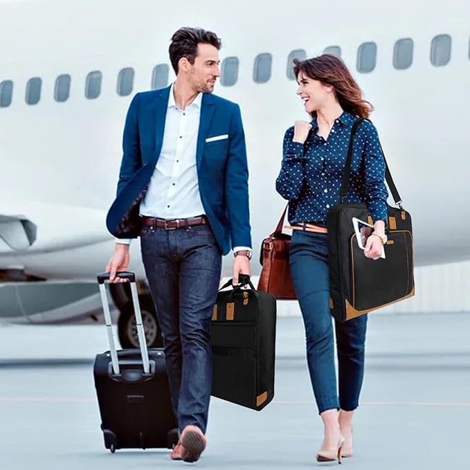 Noozion Garment Bag for Travel Large Carry On Suit Bag Hanging Travel Suit Bags Waterproof Suitcase Luggage Bag for Men Women Business Trips with Shoulder Strap