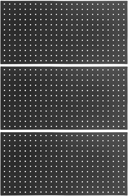 Keenso Metal Pegboard Wall Organizer, Heavy Duty Steel Pegboard, 4 Pack Panels for Garage Tool Storage, Home Office and Craft Room