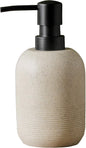Soap Dispenser Beige,Hand Soap Lotion Dispenser for Bathroom Countertop,Soap Dispenser for Kitchen.