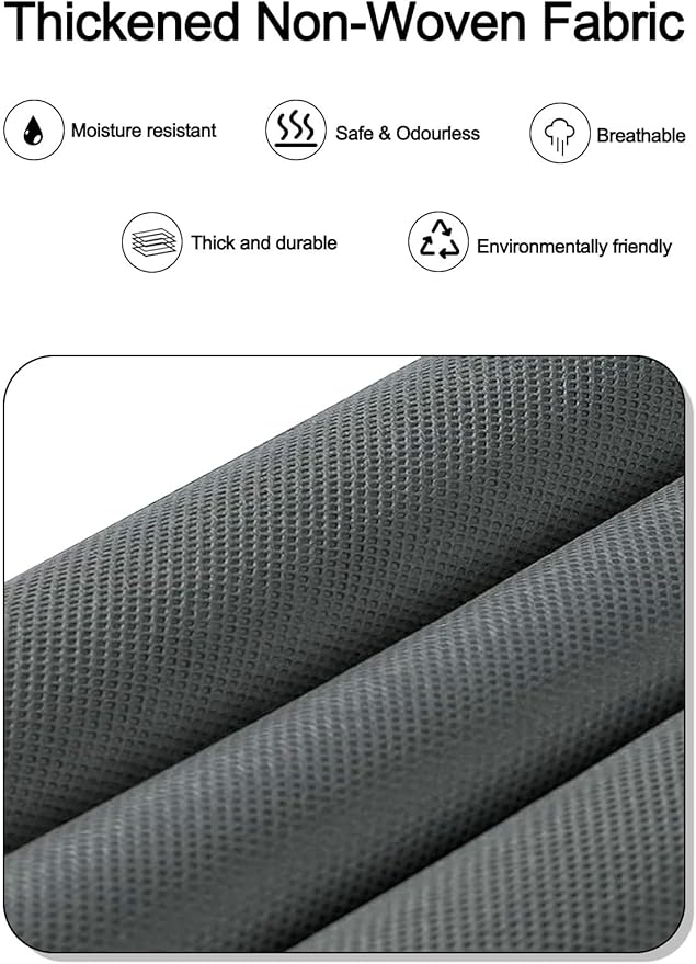 1 Pack Over The Door Organizer Storage, Hanging Organizer Closet with 5 Large Pockets 10 Mesh Pockets, 44 lbs Weight Capacity, Behind Door Storage for Nursery Bedroom Bathroom (Dark Grey)