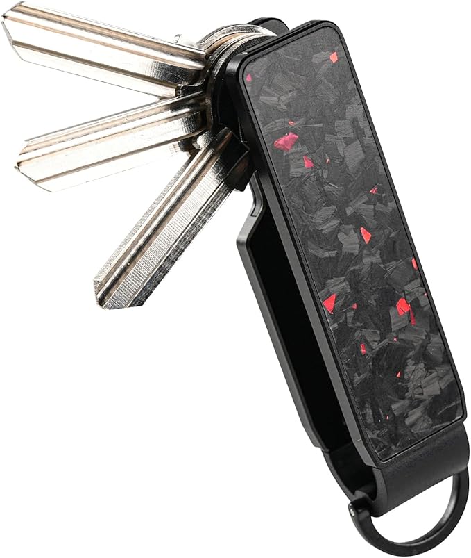 Metallic Key Organizer - Aluminum Key Organizer holder, Minimalist Innovative Keychain.