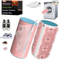 Upgrade Strong Clean Siliconic Shoe Washing Machine Bag 2 Pcs, XXXL Honeycomb Mesh Laundry Bag for Sneakers, Running Shoes, Sock, Delicates and Toys(40x25x25cm)