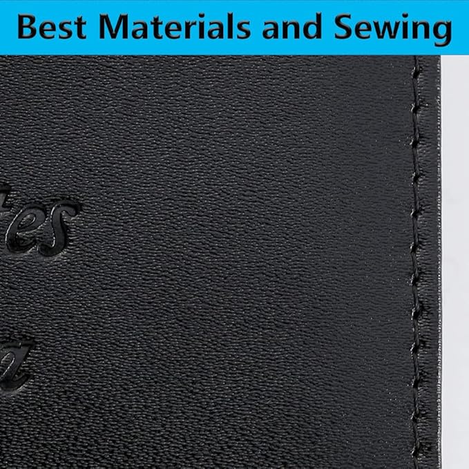 Passport Holder Cover Wallet Travel Essentials RFID Blocking Leather Card Case International Must Haves Travel Accessories for Women Men(101#Black)