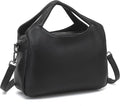KOGTLA Genuine Leather Purses for Women, Crossbody Shoulder Bags with Top-Handle, Tote Satchel Handbags