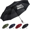 LifeTek Premium Travel Umbrella - Windproof & Compact for Men & Women, Automatic Open Close, Fits in Purse Laptop Bag or Backpack, Strong Frame for Heavy Rain & Sun UV Protection