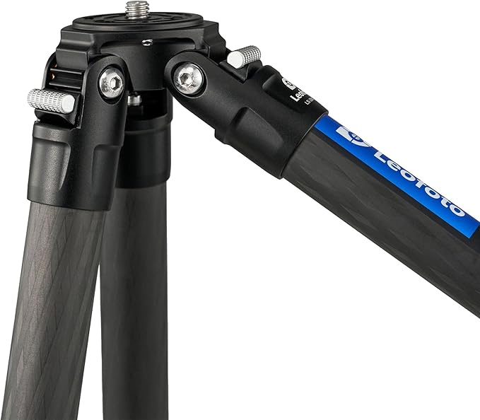 Leofoto Professional Camera Tripod, 50" Compact Carbon Fiber Tripod for DSLR Video Camcorder, 4 Leg Sections, 360° Ball Head, Max Load 8KG/18Lb (LS-254CX+LH-36)