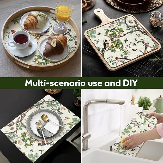 Shelf Liner for Kitchen Cabinets Non-Adhesive,Cabinet Liner for Shelves Non Slip Drawer Liner,Waterproof Kitchen Drawer Liners,Cupboard Liners for Cabinets Easy to Clean (12In x 10FT)