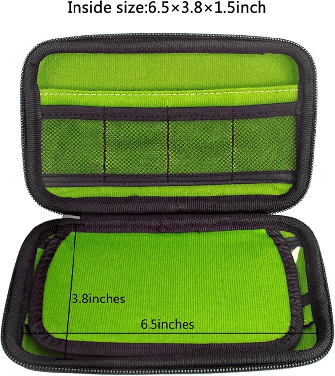 Aprince Digital Gadget Case Waterproof Memory Card Case, Designed for External Hard Drive,USB Flash Drives,Power Banks - Best for Traveling