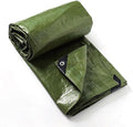 GUARD SHIELD Tarp Green 12x12 Feet Multi Purpose Waterproof Poly Tarp Cover 5mil